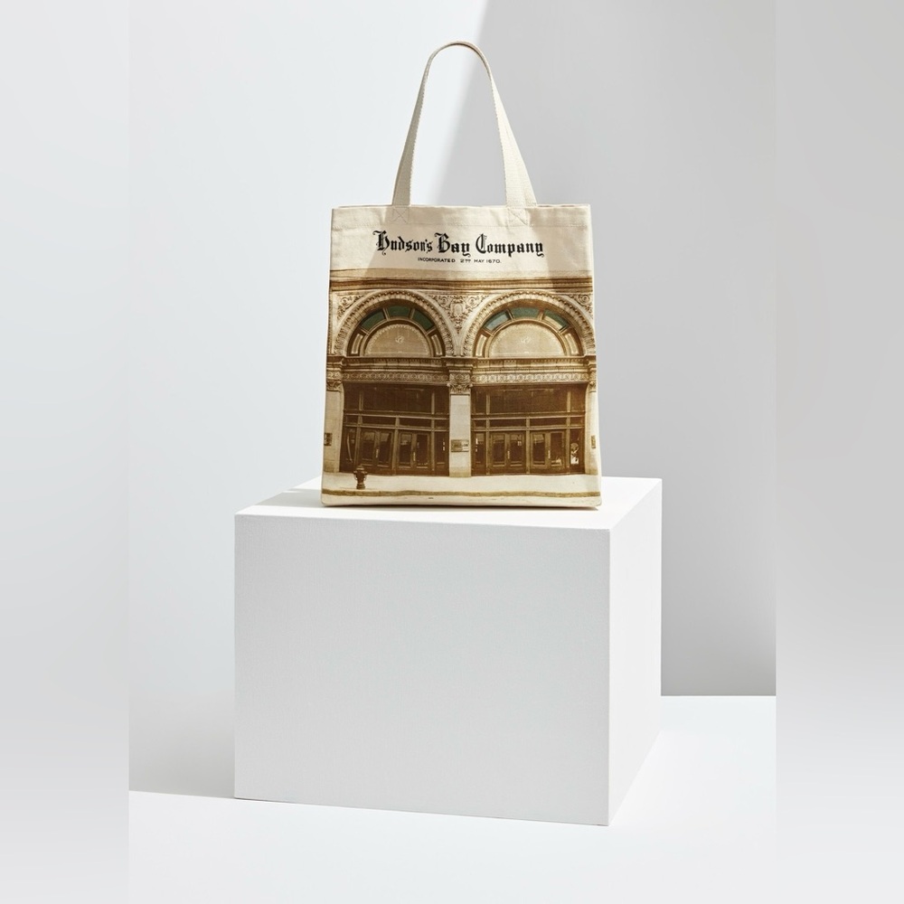 Hudson’s Bay Toronto Collectible Canvas Tote Bag Limited Edition